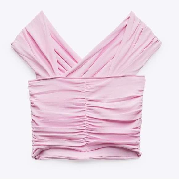 Multi Positional Draped Knit Top - Picture 3 of 6